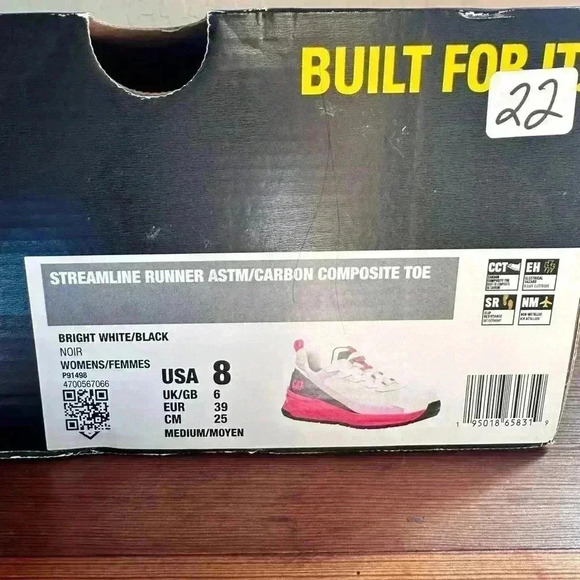 CAT Women's Streamline Runner CCT Original Work Shoe Size 8 Composite Toe EUC - Picture 13 of 13